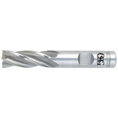 End Mill Co TiN 1/8 4 FL SGL Sq End CC by USA OSG Cobalt End Mills
