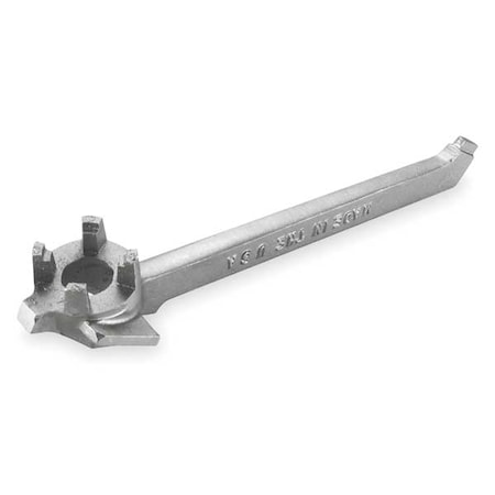 Drum Bung/Plug Wrench Offset 12 In. L by USA Ampco Bung Wrenches