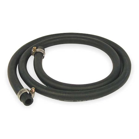 5/8" ID x 6 ft Rubber Reinforced Dishwasher Hose BK by USA Harvey Air Compressor Discharge & Suction Hoses