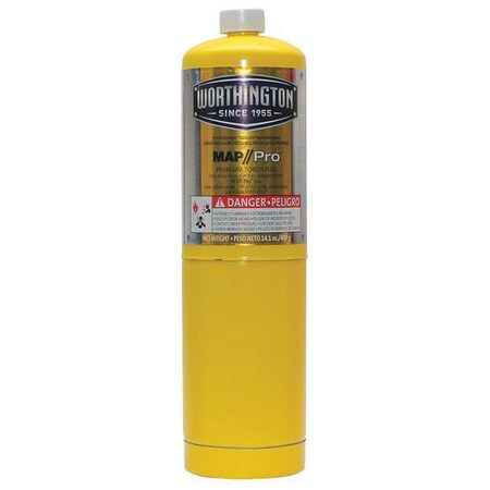 Fuel Cylinder MAP Pro 14.1 oz by USA Workrite Welding Fuel Cylinders