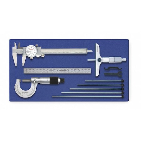 Measuring Tool Kit 4pc by USA Westward Precision Measuring Tool Kits