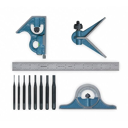 Punch Set Square/Drive by USA Westward Precision Measuring Tool Kits
