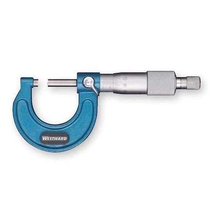 Micrometer 0 1 In/0 25mm Ratchet by USA Westward Micrometers