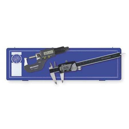 Precision Tool Kit 2 Pc 4KU89 2ZA59 by USA Westward Precision Measuring Tool Kits