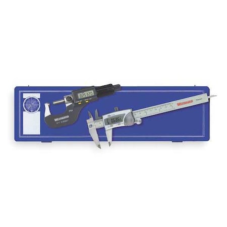 Precision Tool Kit 2 Pc 4KU89 2ZA60 by USA Westward Precision Measuring Tool Kits