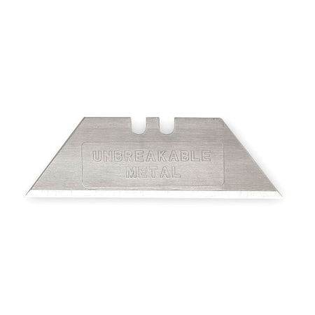 2 Pt Unbrkable Blade 23/32" W PK100 by USA Westward Utility Knife Blades