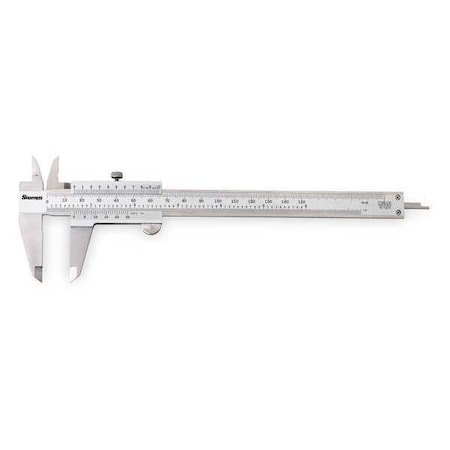 Vernier Caliper w/Case 8 In/200mm by USA Starrett Precision Measuring Vernier Calipers