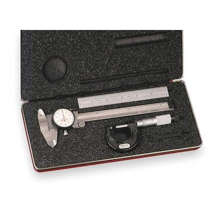 Basic Precision Tool Set 3 Pc by USA Starrett Precision Measuring Tool Kits