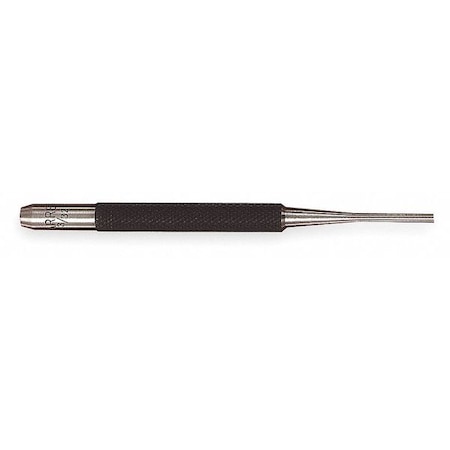 Drive Pin Punch 3/32 In Tip 4 In L by USA Starrett Hand Held Punches