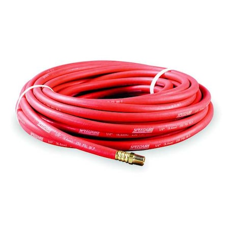 3/4" ID x 50 ft Nitrile Coupled Air Hose 250 PSI RD by USA Speedaire Air Compressor Multipurpose Air Hoses