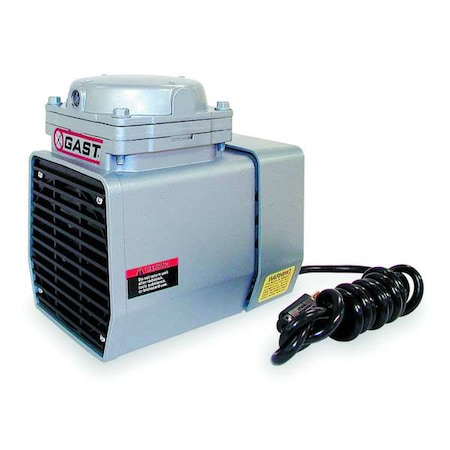 Compressr/Vacuum Pump 1/8 HP 60 Hz 115V by USA Gast Diaphragm Compressors/Vacuum Pumps