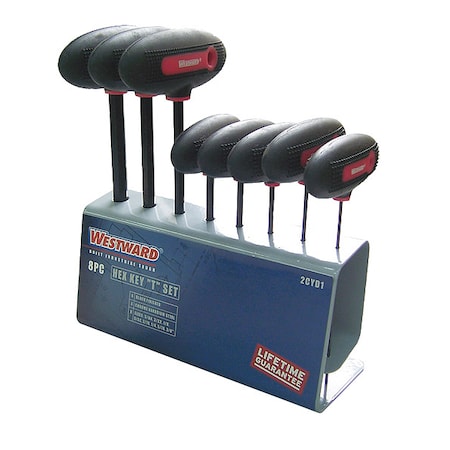 Hex Key Set Pieces 8 S6 by USA Westward Hex Key Sets