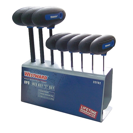 Hex Key Set Pieces 8 M5 by USA Westward Hex Key Sets