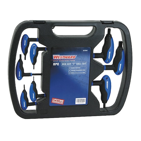 Ball End Hex Key Set Pieces 8 M5 by USA Westward Hex Key Sets