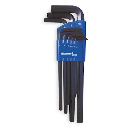 Hex Key Set Pieces 9 M7 Type 2CYC2 by USA Westward Hex Key Sets