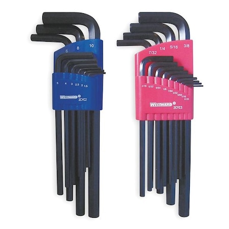 Hex Key Set Pieces 22 S17 M7 by USA Westward Hex Key Sets