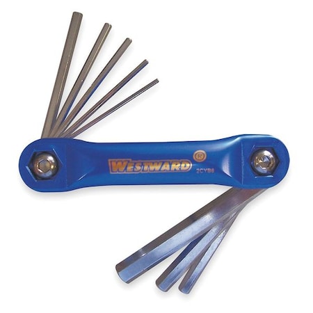 Hex Key Set Pieces 8 M6 by USA Westward Hex Key Sets