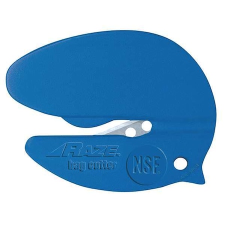 Safety Cutter Disposable 3 in. Blue PK12 by USA Pacific Handy Cutter Utility Knives
