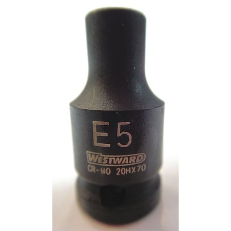 Star E Socket 1/4 In. Dr E5 by USA Westward Sockets