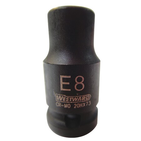 Star E Socket 1/4 In. Dr E8 by USA Westward Sockets