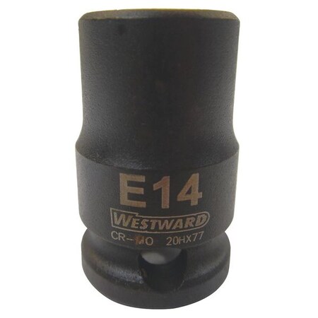 Star E Socket 3/8 In. Dr E14 by USA Westward Socket Wrench Accessories