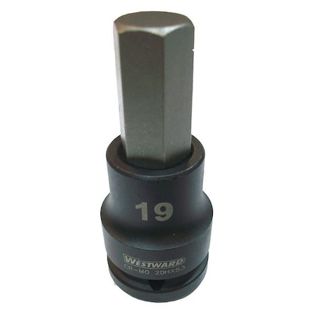 Hex Impact Socket 3/4 In. Dr 19mm by USA Westward Socket Wrench Accessories
