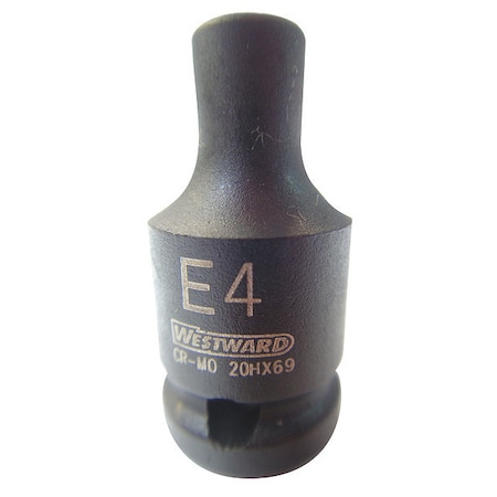 Star E Socket 1/4 In. Dr E4 by USA Westward Sockets