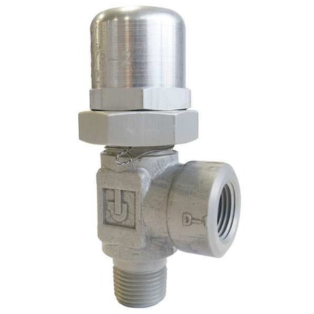 Pressure Control Valve 3100 psi 1/4 NPT by USA Parker Pneumatic Vacuum & Pressure Relief Valves