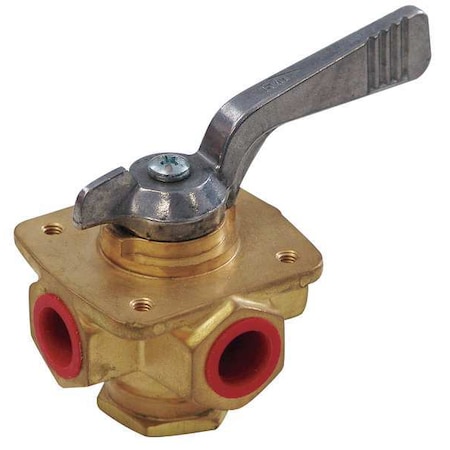 Directional Control Valve 50psi 1/2 NPTF by USA Parker Pneumatic Flow Control Valves
