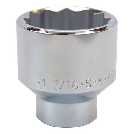 Socket 1/2" Dr 1 7/16" 12 Pt. Type 40146 by USA SK Sockets