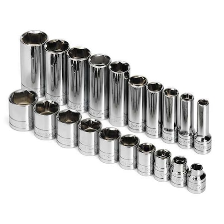 Socket Set SAE 3/8 in. Dr 20 pc by USA SK Socket Sets