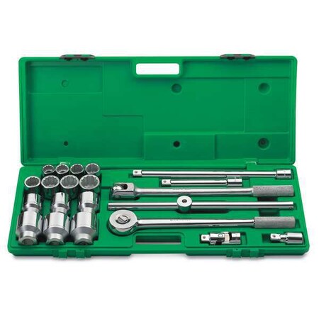 Socket Wrench Set SAE 3/4 in. Dr 21 pc Type 4721 by USA SK Socket Sets