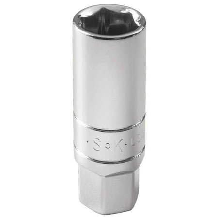 Spark Plug Socket 1/2" Dr 13/16" 6 pt Type 4826 by USA SK Sockets