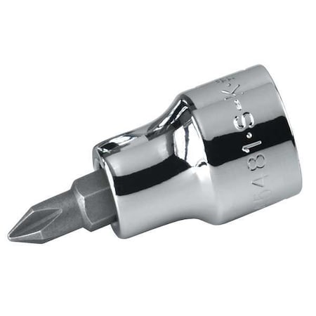 Socket Bit 3/8 in. Dr #2 Pozidriv Type 45492 by USA SK Sockets