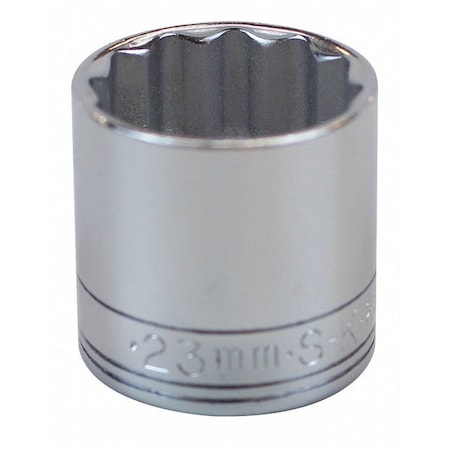 Socket 3/8 in. Dr 23mm 12 Pt. Type 2323 by USA SK Sockets
