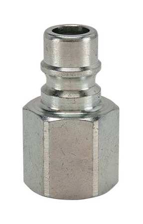 Coupler Nipple 1/2 14 1/2 In. Body Steel Model PHN8 8F by USA Snap Tite Hydraulic Quick Couplers