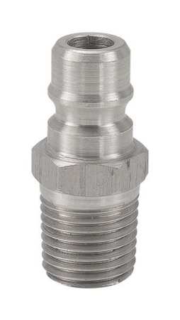 Coupler Nipple 1/2 14 1/2 In. Body Steel Model PHN8 8M by USA Snap Tite Hydraulic Quick Couplers