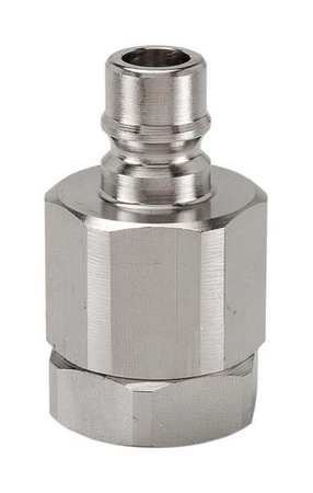 Nipple 1/8 27 1/4 In. Body 316 SS by USA Snap Tite Hydraulic Quick Couplers