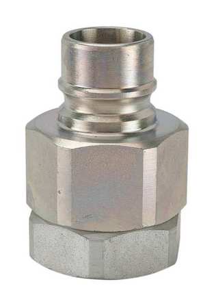 Coupler Nipple 2 11 1/2 2 In. Body Steel by USA Snap Tite Hydraulic Quick Couplers                                                            