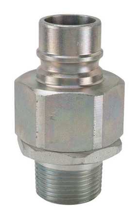 Coupler Nipple 1/2 14 Body Steel Model VHN8 8MV by USA Snap Tite Hydraulic Quick Couplers