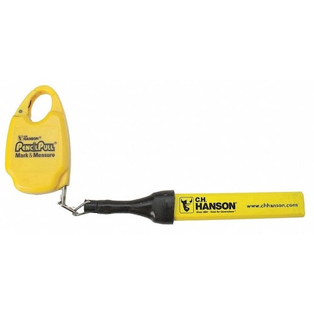 Retractable Pencil Pull Measure and Mark by USA C.H. Hanson Carpenter's & Mechanic's Pencils