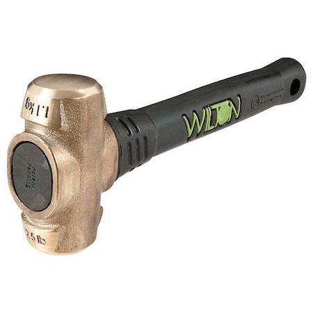 Sledge Hammer 2 1/2 lb. 12 Rubber/Steel Type 90212 by USA Wilton Sledges