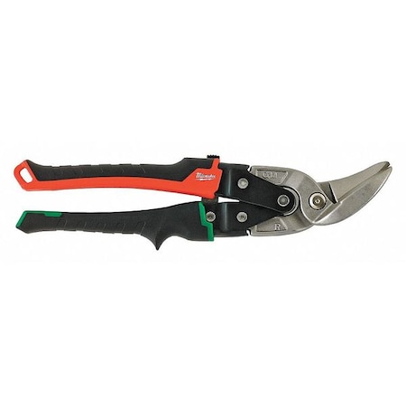 Multipurpose Snips Right 10 In by USA Milwaukee Metal Cutting Snips & Sheet Metal Tools