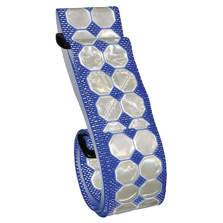 55" Reflective Belt Blue 2" W by USA PT Belt Cyalume Tool & Work Belts Aprons & Suspenders