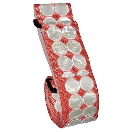 55" Reflective Belt Red 2" W by USA PT Belt Cyalume Tool & Work Belts Aprons & Suspenders