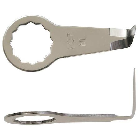Hook Blade Steel 1In. PK2 by USA Fein Oscillating Tool Accessories