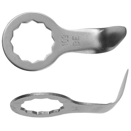 Curved Blade Steel 1 3/8In. PK2 by USA Fein Oscillating Tool Accessories