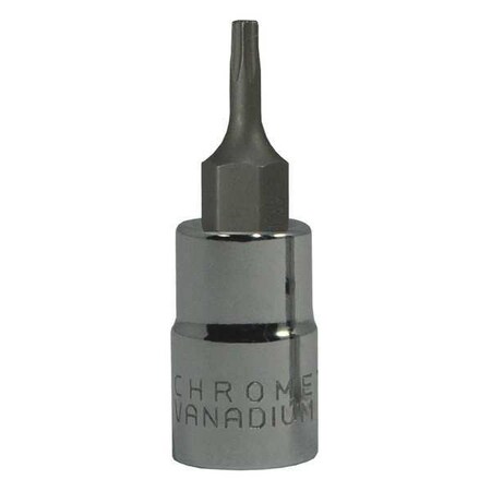 Socket Bit 1/4 in. Dr T8 Torx(R) Type 20WZ92 by USA Westward Sockets