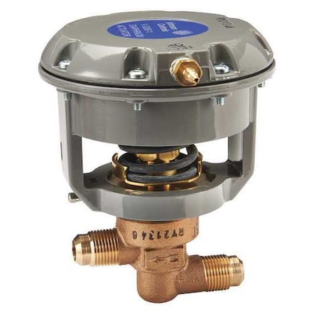 Pneumatic Flare Valve Brass 1/2 in. Model V-3766-1002 by Johnson in US