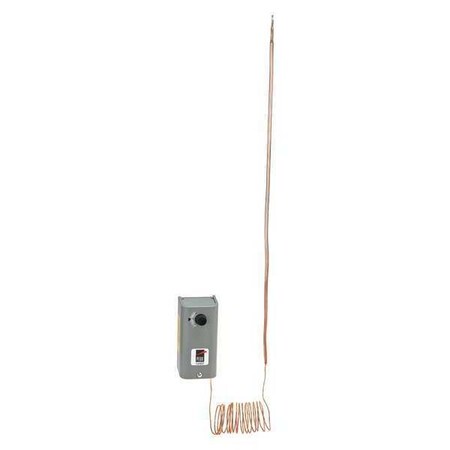 Line Voltage Mechanical Thermostat Heating/Cooling 24 to 277VAC 2 Stage Model A28AJ-4C by Johnson in US